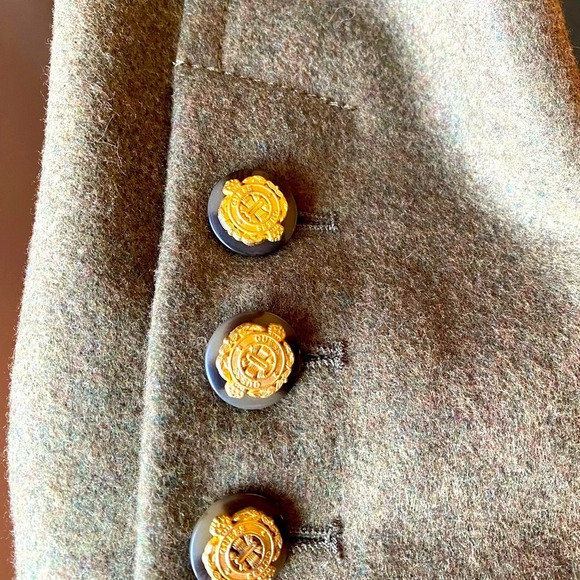 NWOT Guess Linda Olive Green long Line Wool Blend Coat - Picture 12 of 17